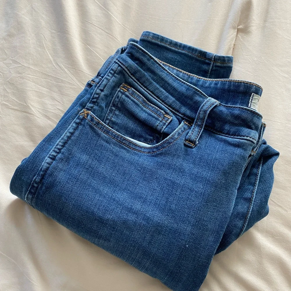 Madewell Women's Skinny Jeans in Dark Blue - Picture 4 of 4